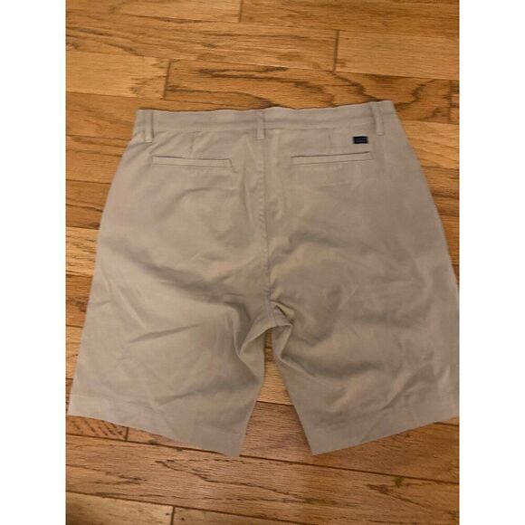 NWOT Jach's New York Mens Khaki Flat-Front Shorts slash pockets size 31 - Picture 6 of 9